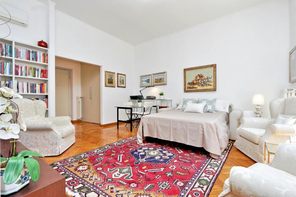 Posedenie v ubytovaní JOIVY Fabulous Family Apt for 4 with Terrace next to Park