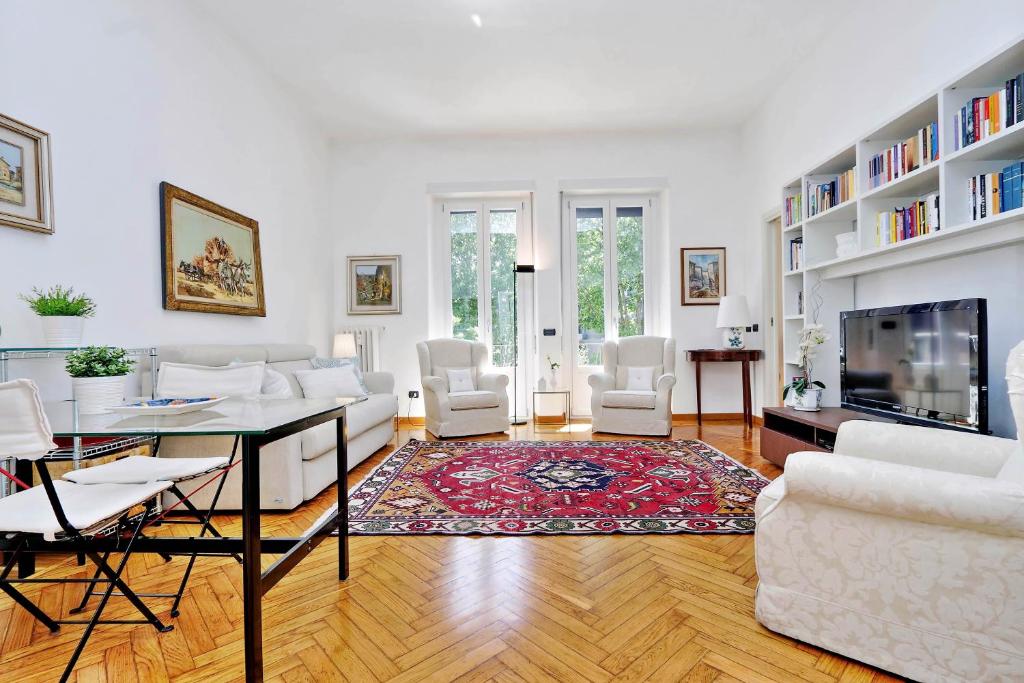 Posedenie v ubytovaní JOIVY Fabulous Family Apt for 4 with Terrace next to Park