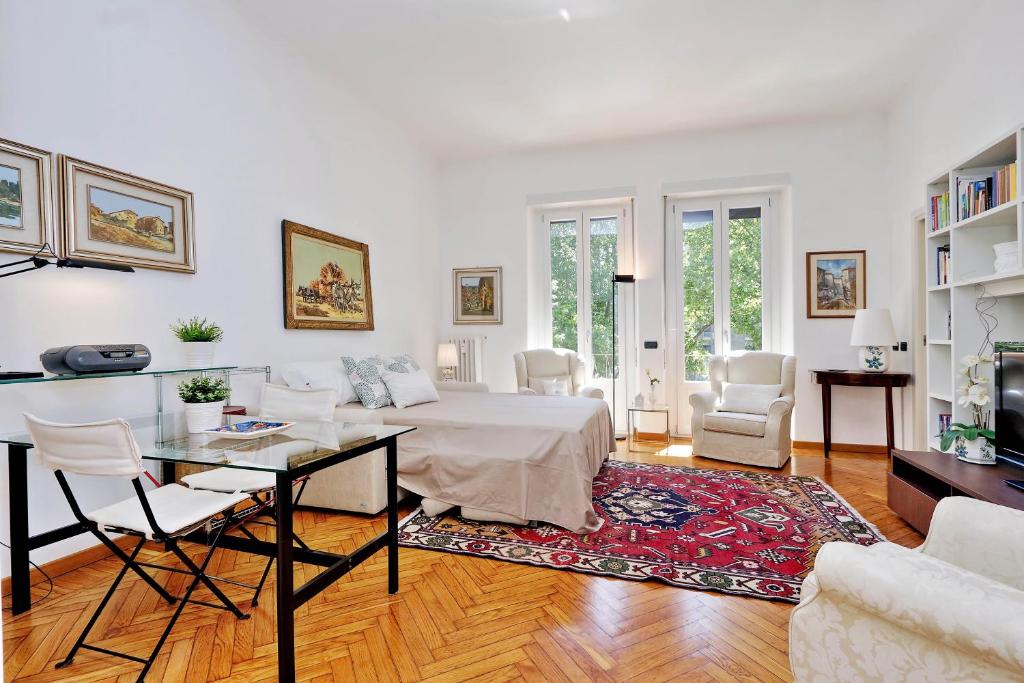 Posedenie v ubytovaní JOIVY Fabulous Family Apt for 4 with Terrace next to Park