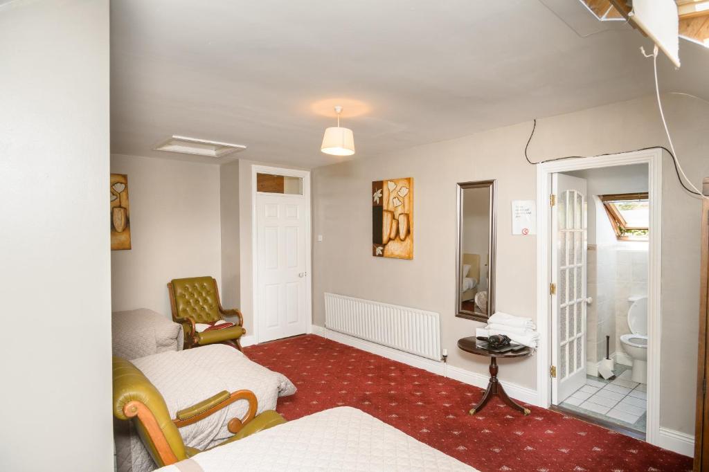 Postel nebo postele na pokoji v ubytování Breagagh View B&B