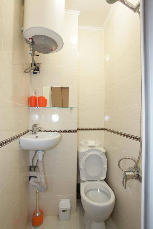 Koupelna v ubytování Sukhum City Mini Hotel