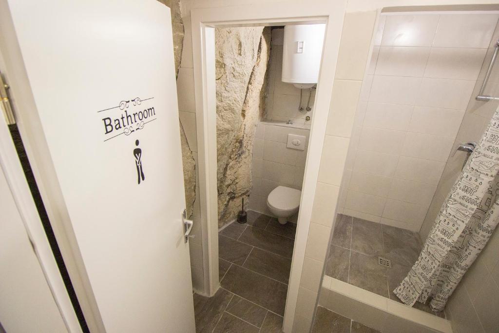Kúpeľňa v ubytovaní Hostel Omiš