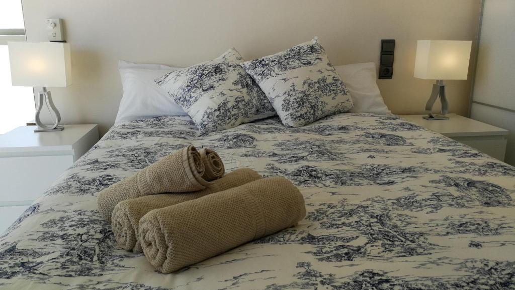 Postel nebo postele na pokoji v ubytování Luxury Views Marbella