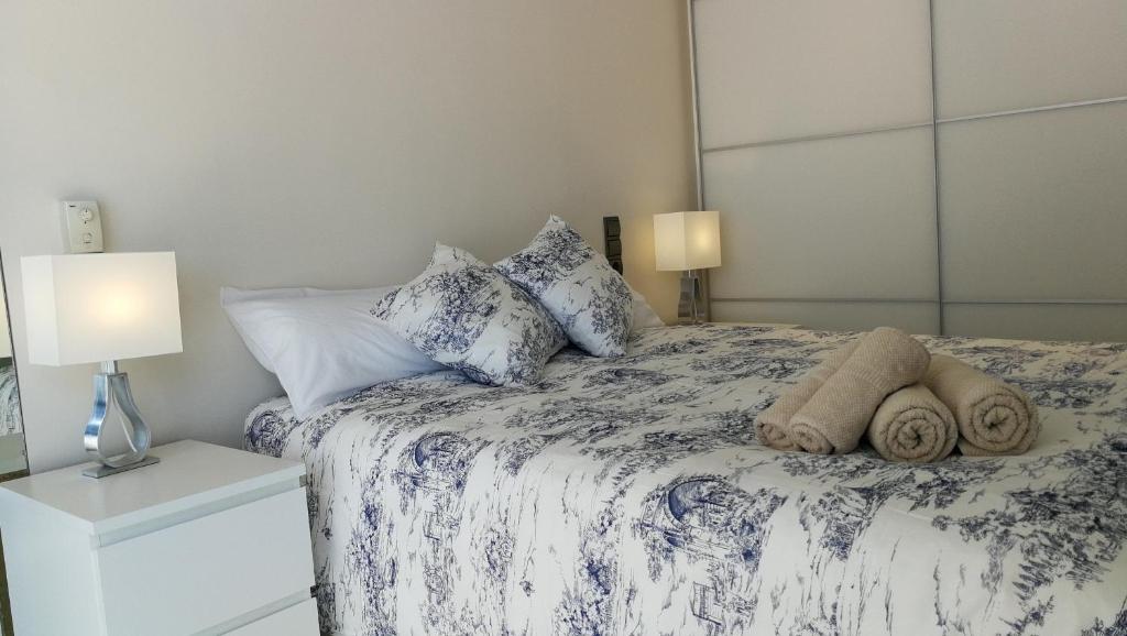 Postel nebo postele na pokoji v ubytování Luxury Views Marbella