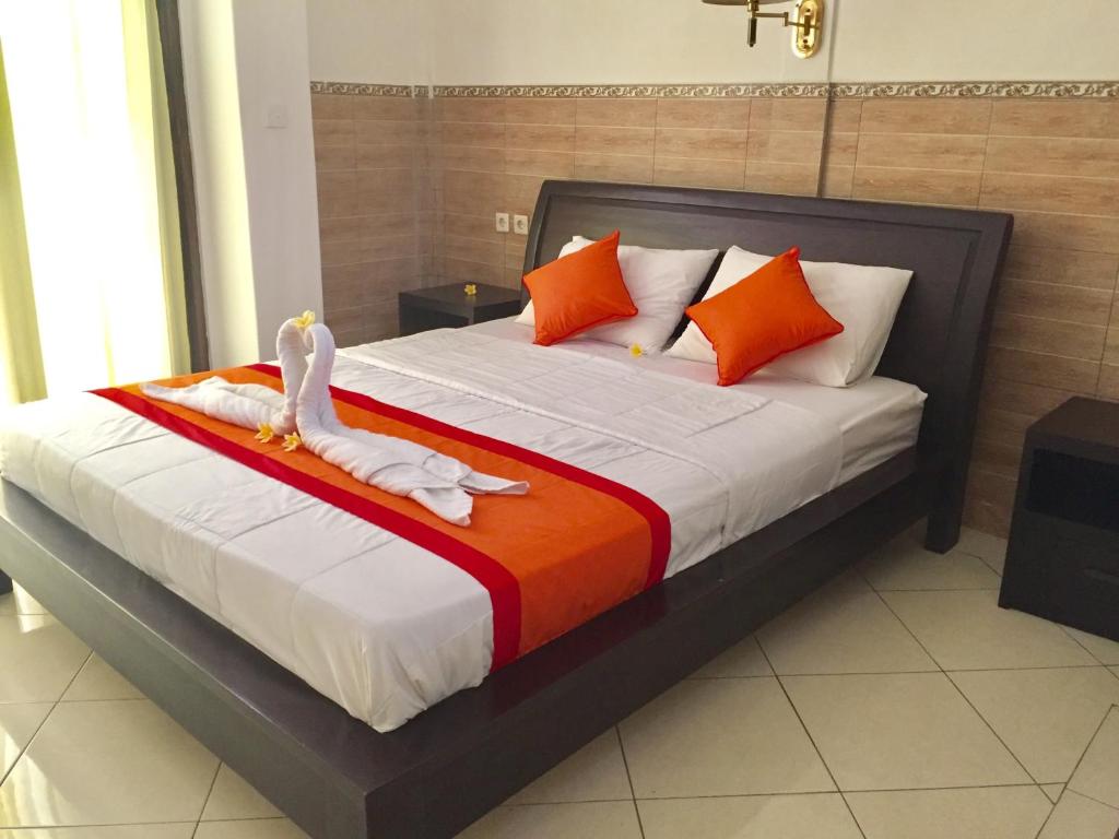 Postel nebo postele na pokoji v ubytování Sulendra Jungle Suites Ubud View by EPS