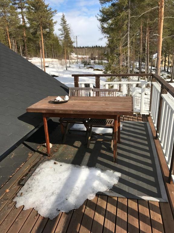 Balkón nebo terasa v ubytování Villa Somosenranta