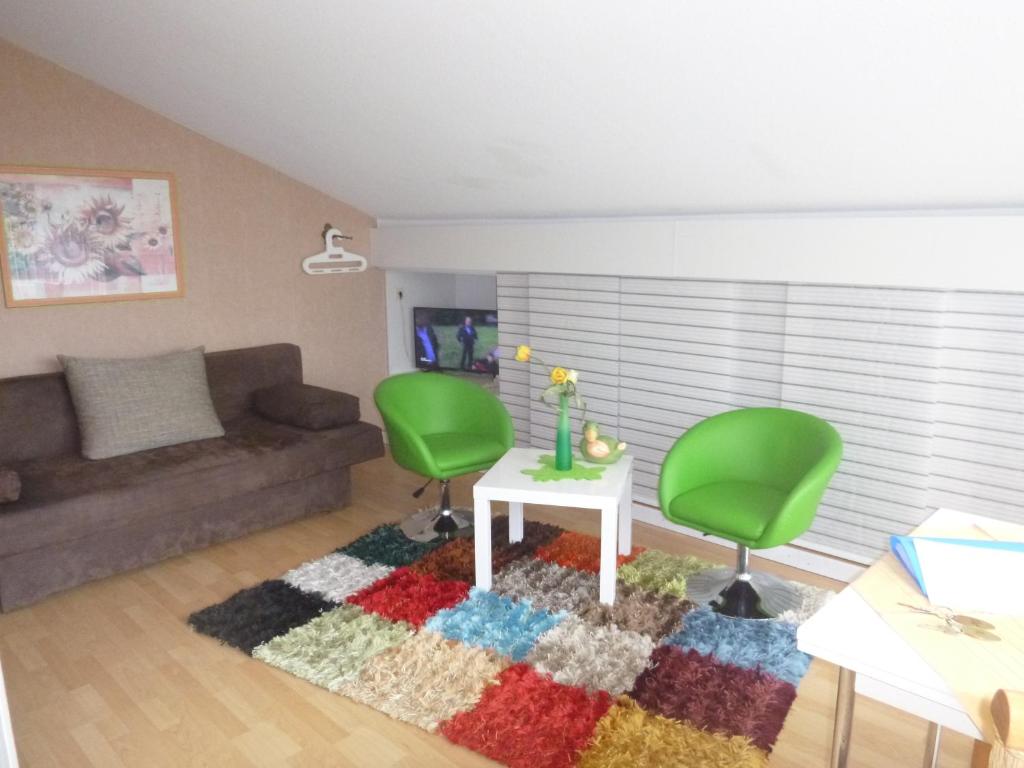 Posezení v ubytování Haus Delphin