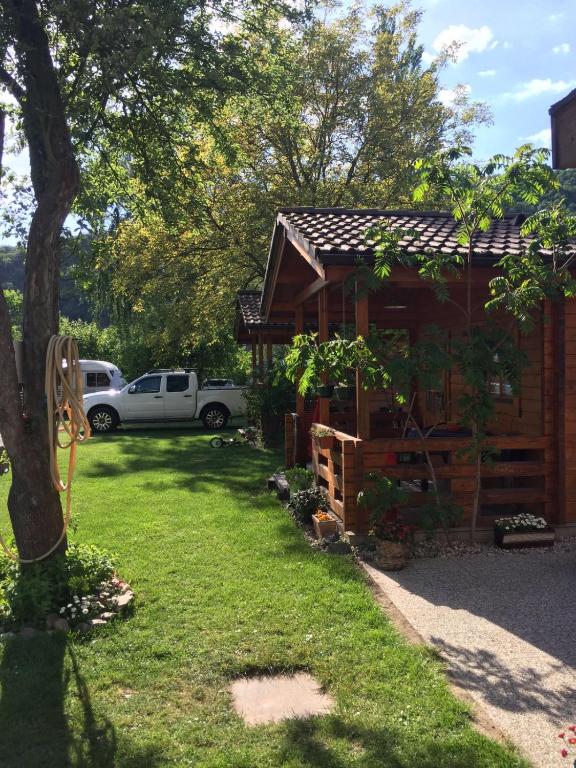 Zahrada ubytování Camping Matyáš
