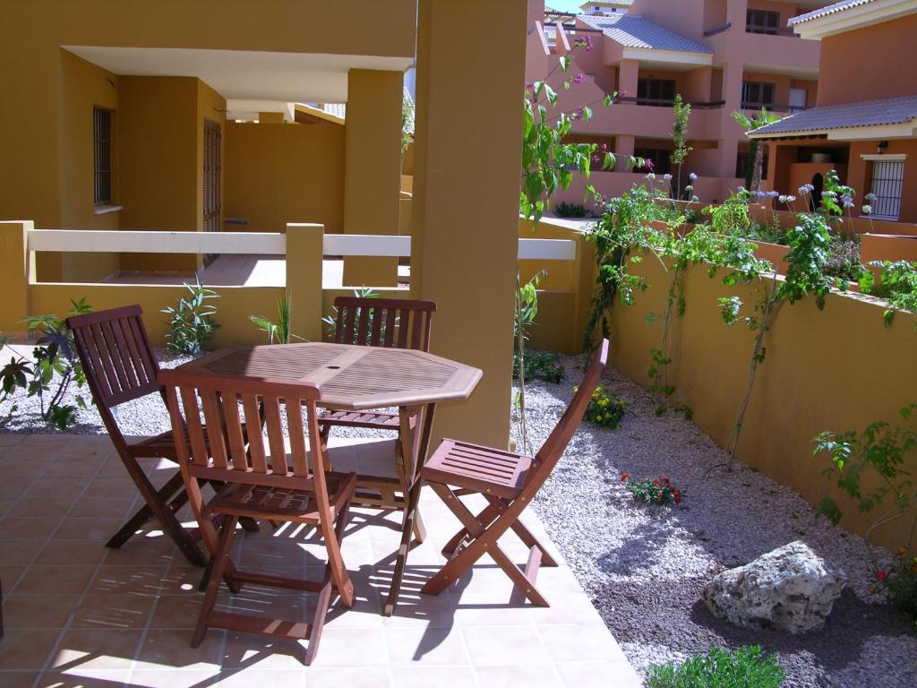 A balcony or terrace at Albatros Playa 3 - 1307