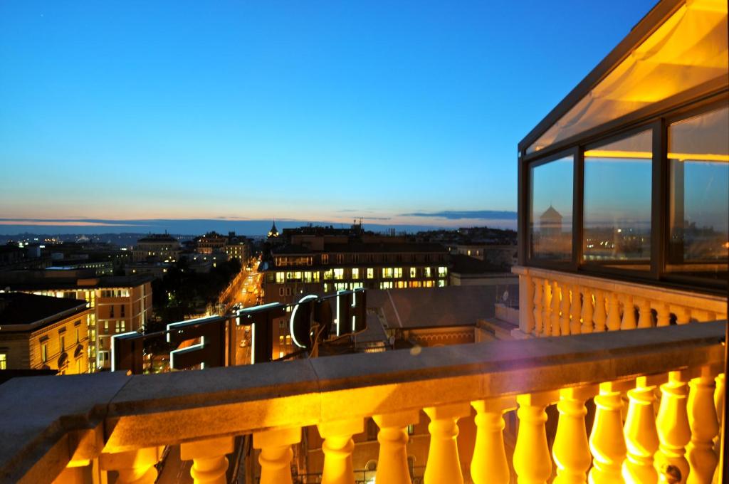 Balkón nebo terasa v ubytování Romanico Palace Luxury Hotel & SPA
