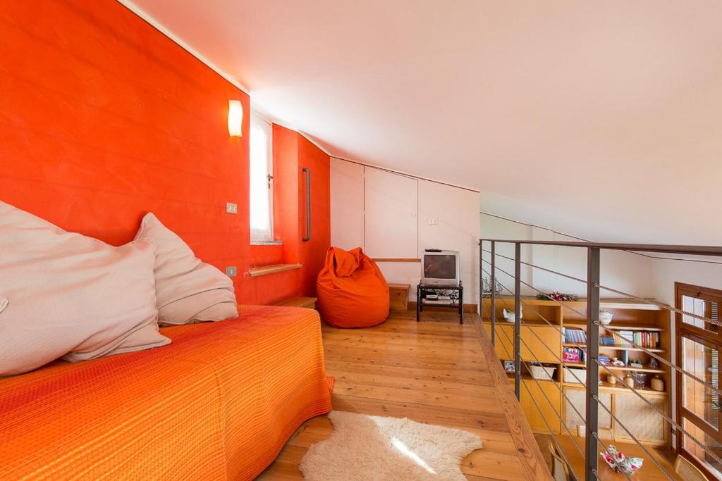 Część wypoczynkowa w obiekcie Apartment Albicocca