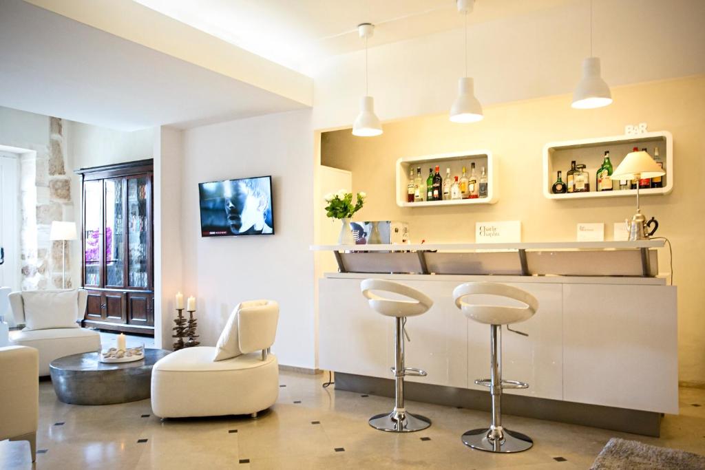TV a/nebo společenská místnost v ubytování Hotel Borgo Pantano