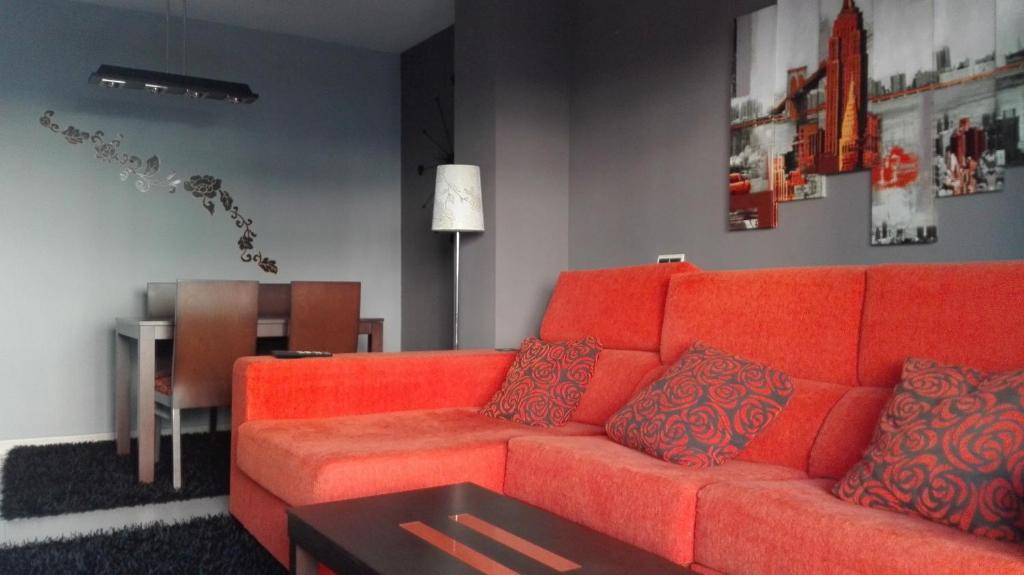 A seating area at rosa sensat