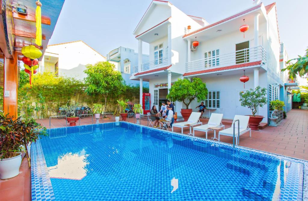 Bazén v ubytování Hoi An Life Villa nebo v jeho okolí