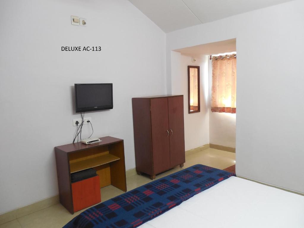 Postel nebo postele na pokoji v ubytování Hotel Silver Springs