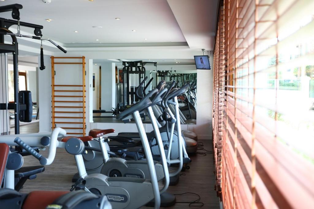 Fitness centrum a/nebo fitness zařízení v ubytování Hotel Son Caliu Spa Oasis