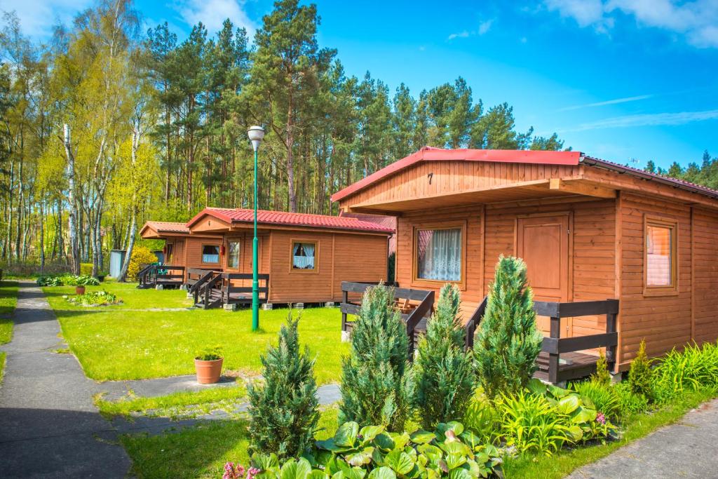 Zahrada ubytování Domki Kempingowe Krzysztof
