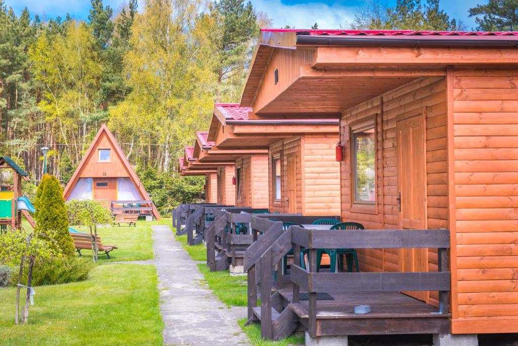 Zahrada ubytování Domki Kempingowe Krzysztof