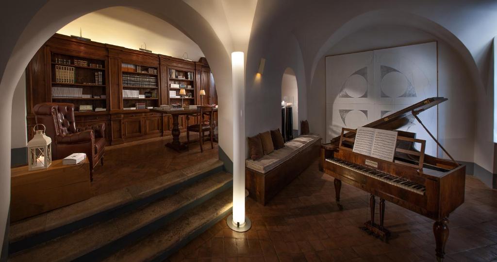 Posezení v ubytování Relais & Chateaux Palazzo Seneca