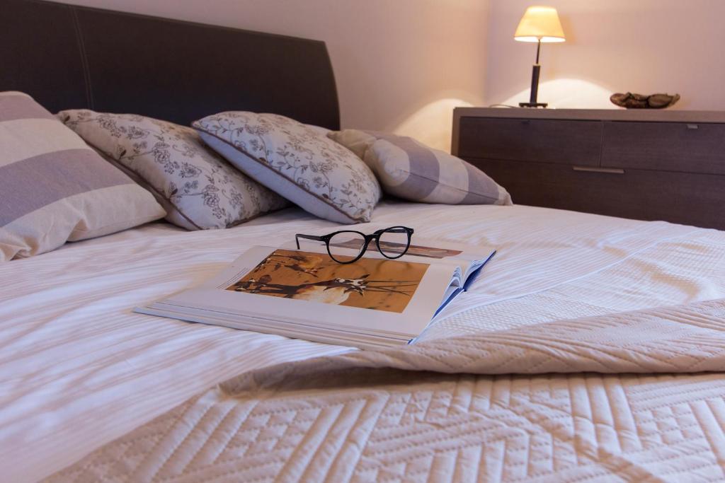 Posteľ alebo postele v izbe v ubytovaní Apartment Varga