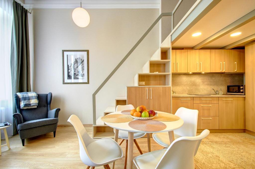 Η κουζίνα ή μικρή κουζίνα στο Sodu15 Apartments