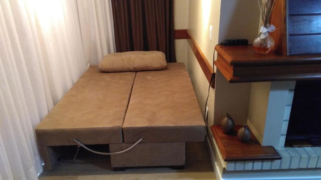 Postel nebo postele na pokoji v ubytování Flat no Hotel Wish Serrano Resort