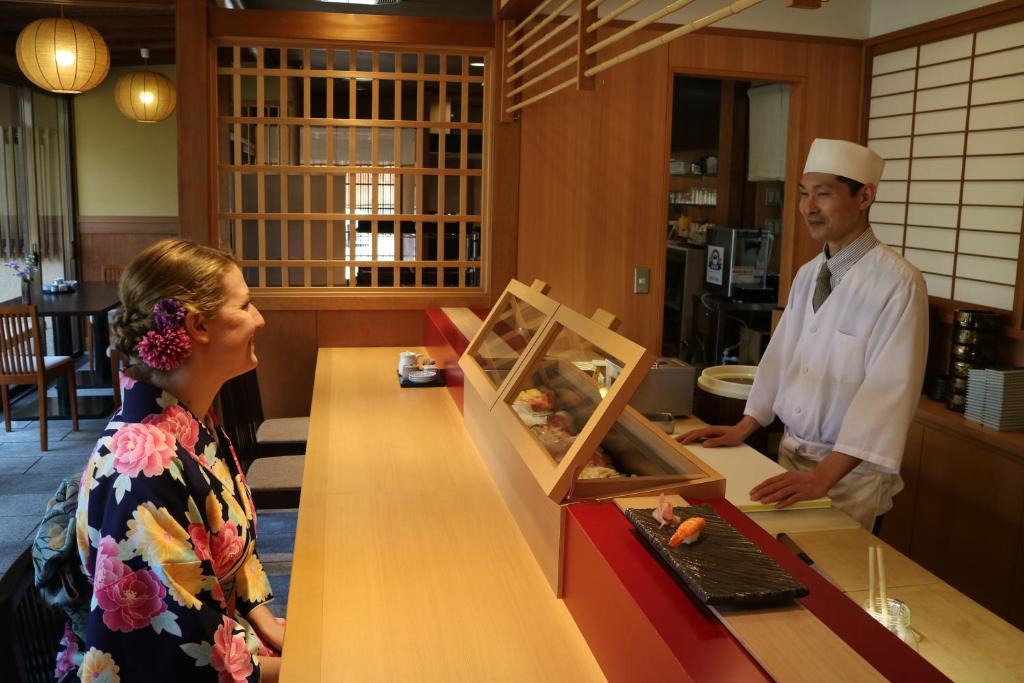 Hosté ubytování Ryokan Yamazaki