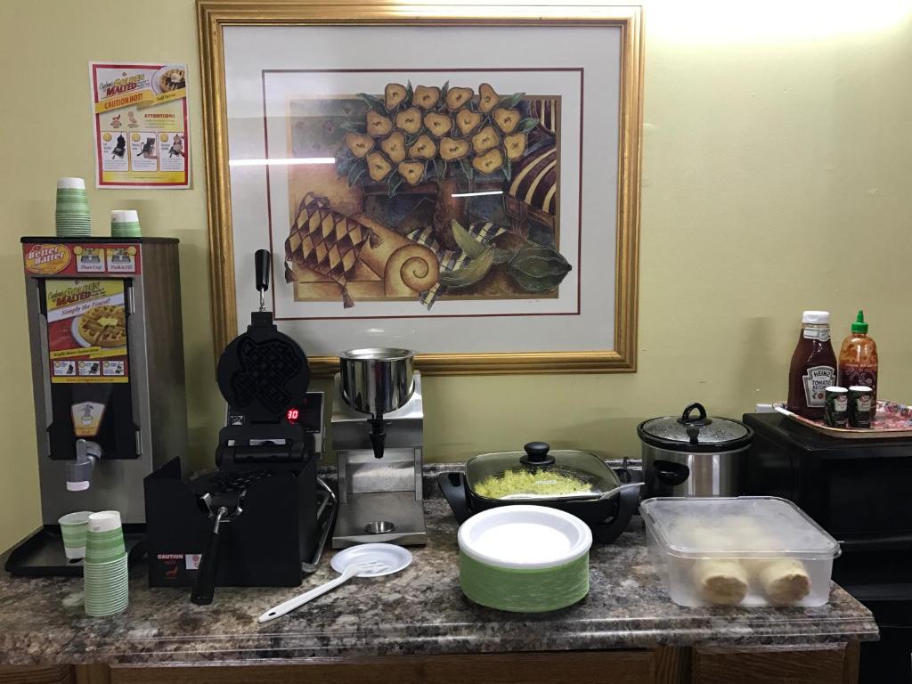 Kuchyň nebo kuchyňský kout v ubytování Shamrock Country Inn