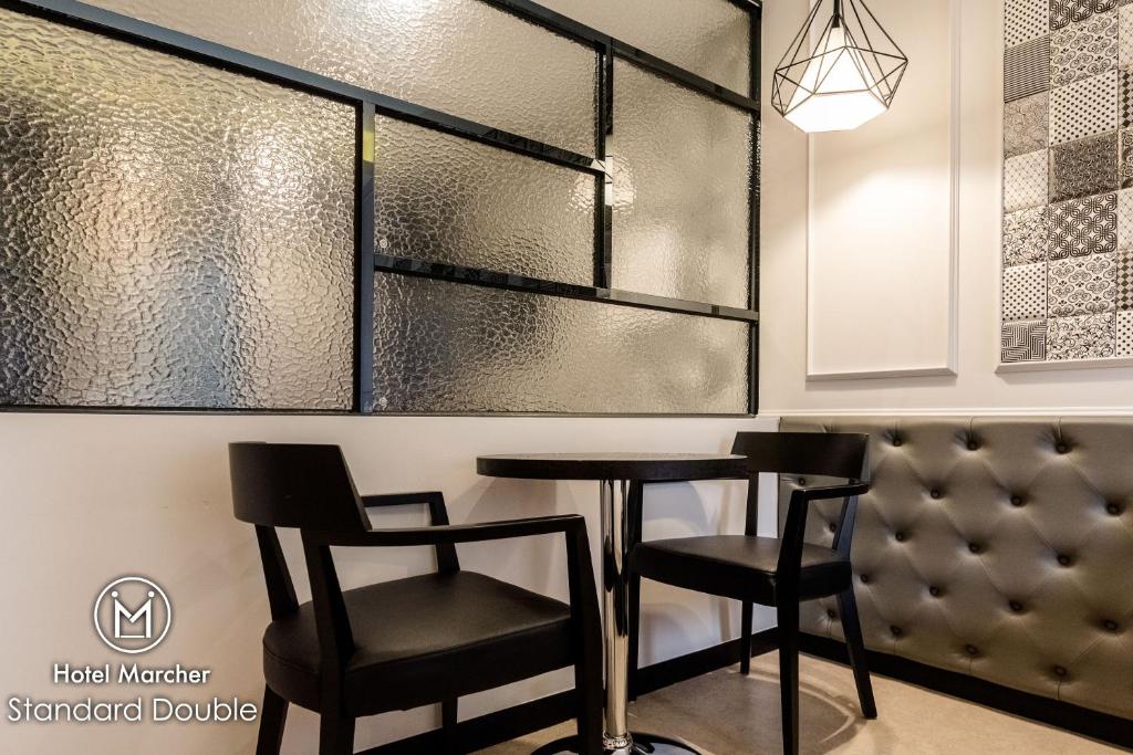 Posezení v ubytování Hotel Marcher