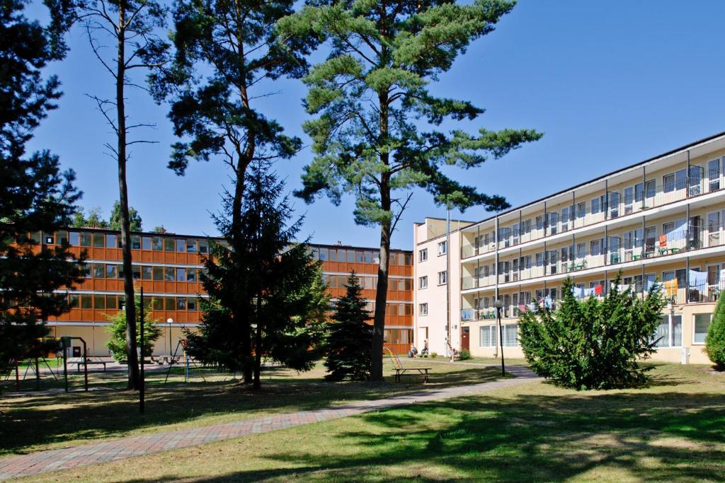 an external view of a building at Osrodek Rehabilitacyjno-Wypoczynkowy FAMA-STA in Mrzeżyno