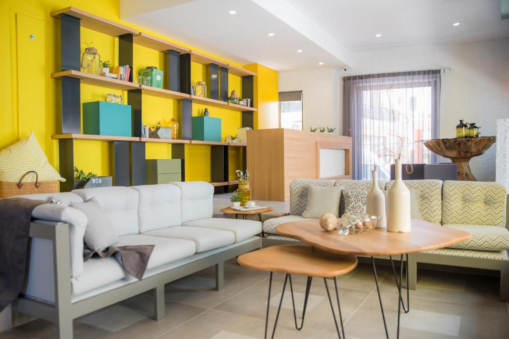 Posezení v ubytování Sunshine Boutique Hotel