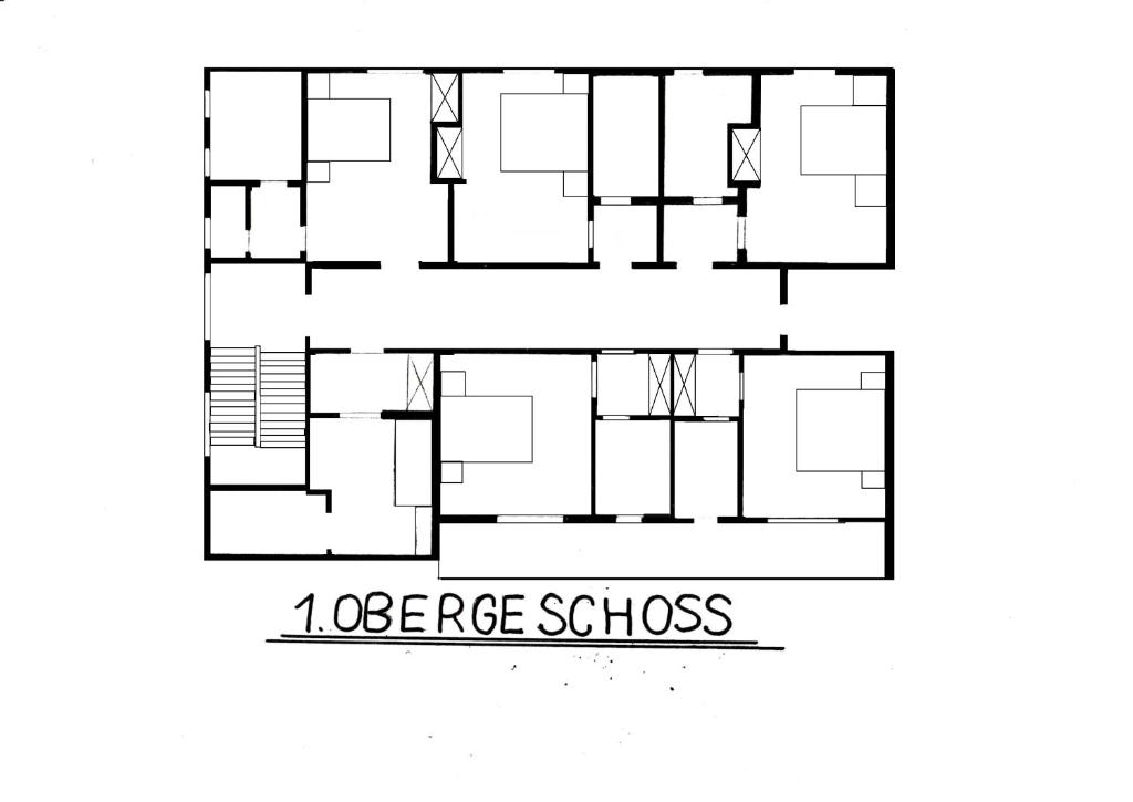 Půdorys ubytování Kupfer-Dachl
