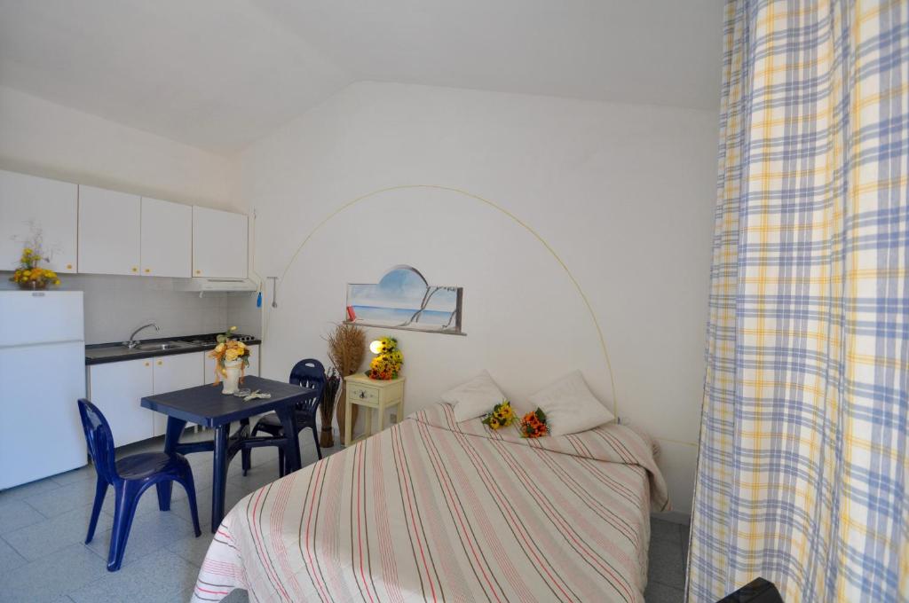 Kuchyň nebo kuchyňský kout v ubytování Residence Le Onde