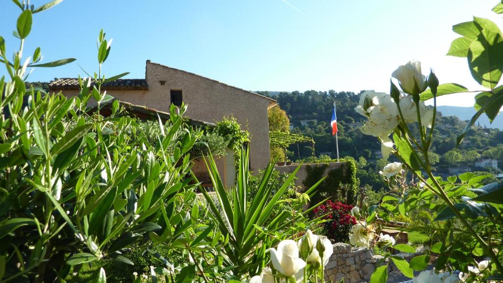 Zahrada ubytování B&B L'Estuve provencale