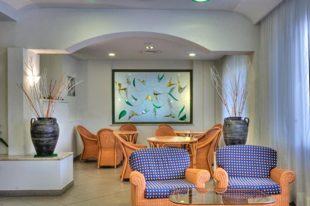 Posezení v ubytování Hotel Reggiana