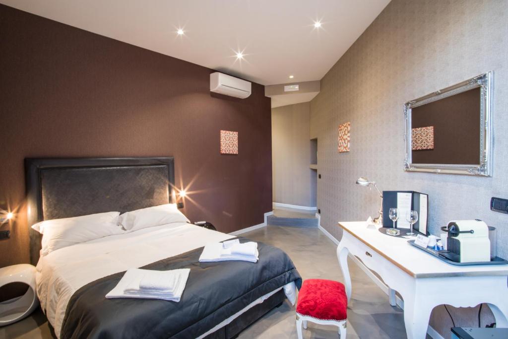 A bed or beds in a room at Roma 2B