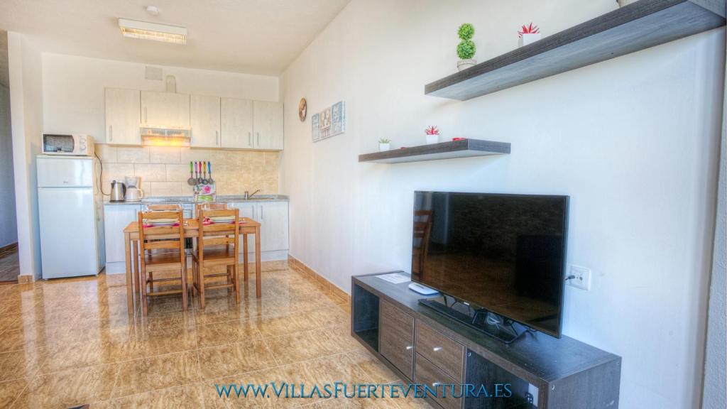 Kuchyň nebo kuchyňský kout v ubytování Edificio Prieto Vivienda 2D