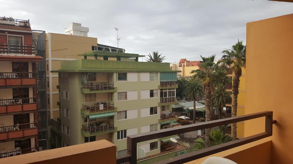 Balkón alebo terasa v ubytovaní Apartamentos Girasol II
