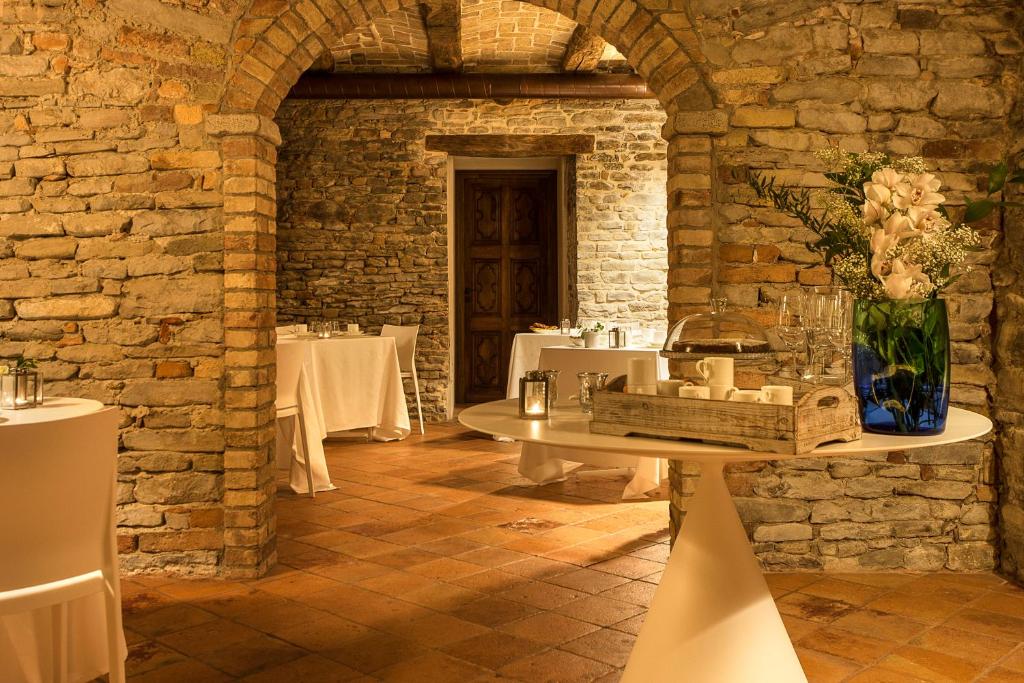 Posezení v ubytování Relais Villa del Borgo