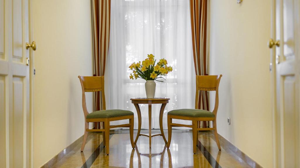 Posezení v ubytování Hotel Ville Bianchi
