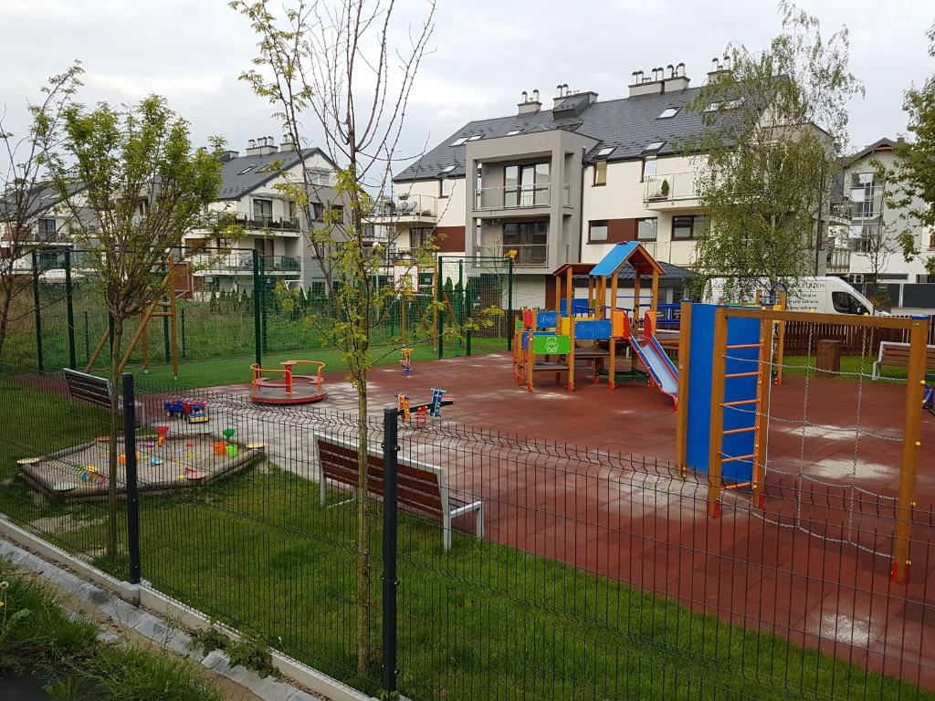 Detský kútik v ubytovaní Stawowa Premium Apartment - 69 m2 with sauna and private garage