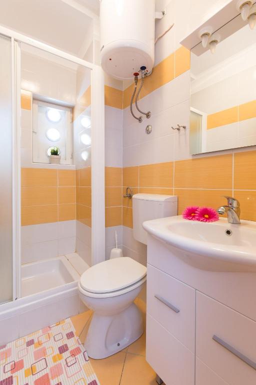 Kúpeľňa v ubytovaní Apartments Andrea V