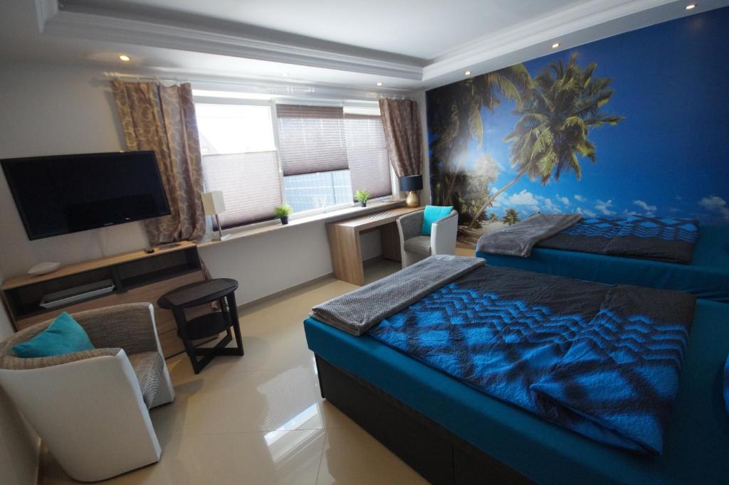Pension / Zimmervermietung Wasbek - Deluxe Double Or Twin Room