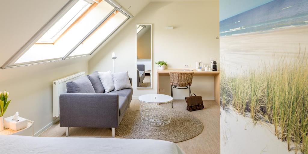 Posezení v ubytování B&B Antares