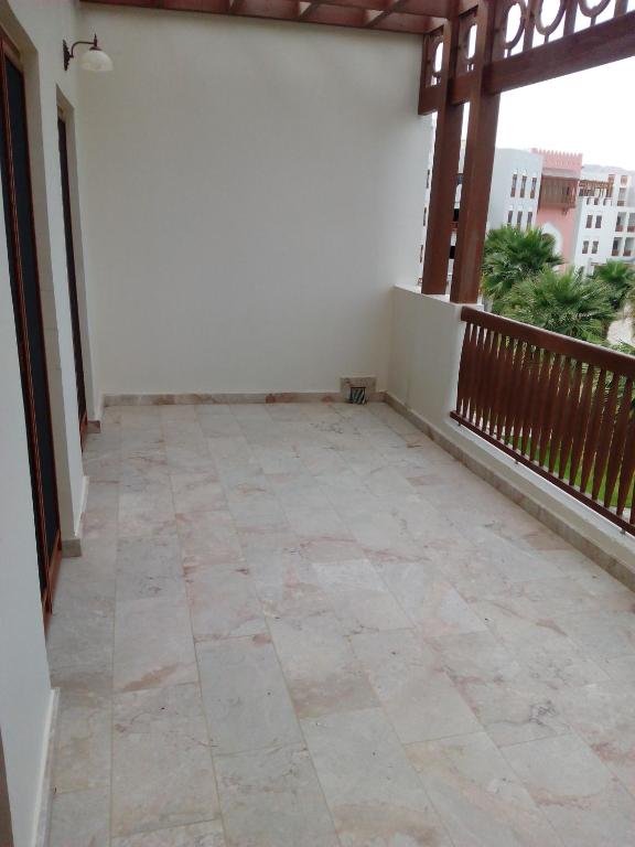 Balkón nebo terasa v ubytování Apartment in Jebel Sifah