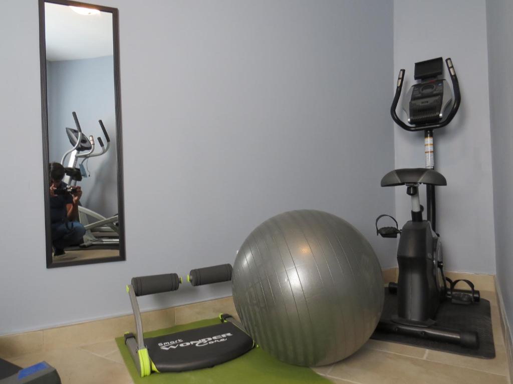 Fitness centrum a/nebo fitness zařízení v ubytování Rest Inn