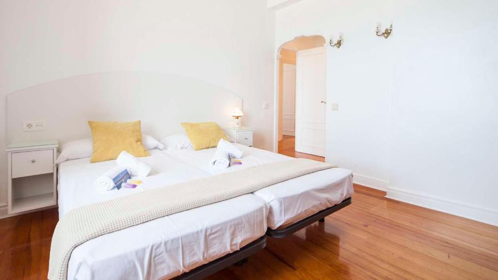 Posteľ alebo postele v izbe v ubytovaní Bellavista Concha Beach - SSHousing