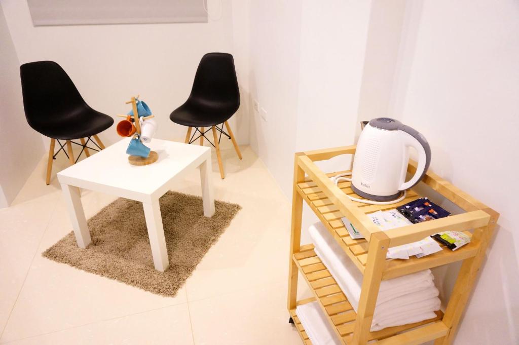Posezení v ubytování Zhuji Hostel