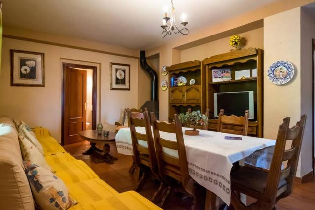 Posezení v ubytování Casa Rural el Canal