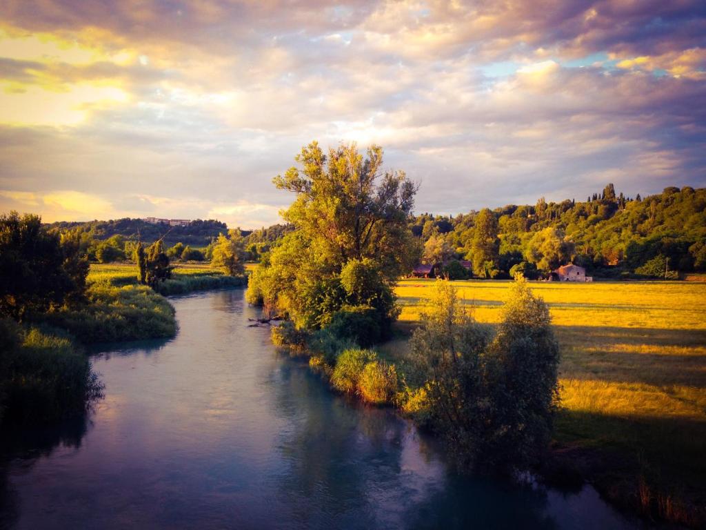 Příroda nedaleko apartmánu